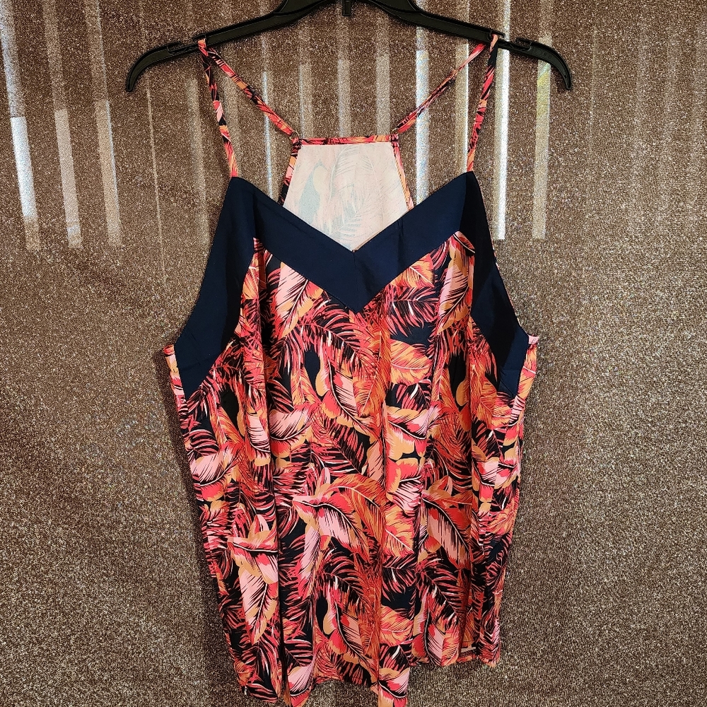 2X tropical tank top